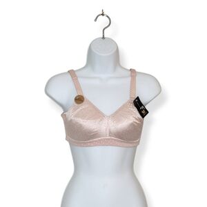 NWT Wacoal Back Appeal Wire Free Bra Size 32DD Style 852303 Rose Dust